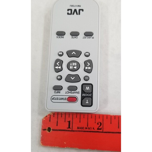 JVC Remote Control model RM V730U for digital camcorder new battery - Picture 5 of 5